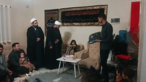 دیدار با خانواده شهید امنیت محمدرضا اسداللهی