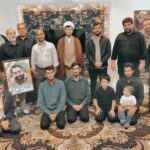 دیدار با خانواده شهید آتش‌نشان رضا فخریان