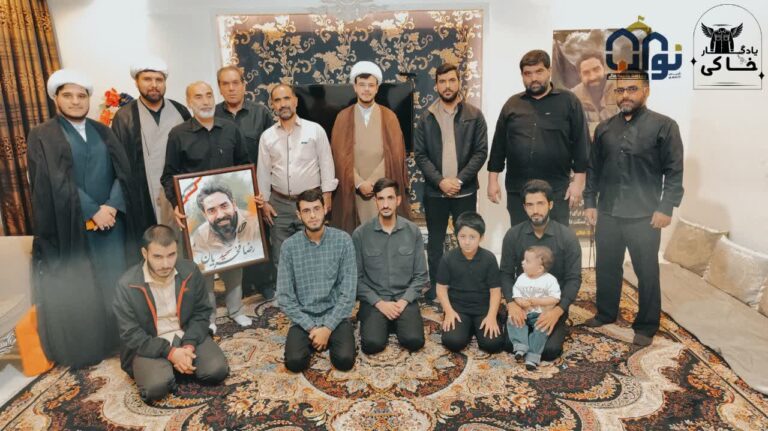 دیدار با خانواده شهید آتش‌نشان رضا فخریان