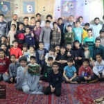 حضور پرشور طلاب در اعتکاف رجبیه 1404