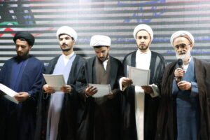 مراسم عمامه گذاری طلاب